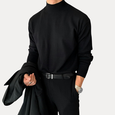 Leonardo | Maglione Collo Alto Uomo