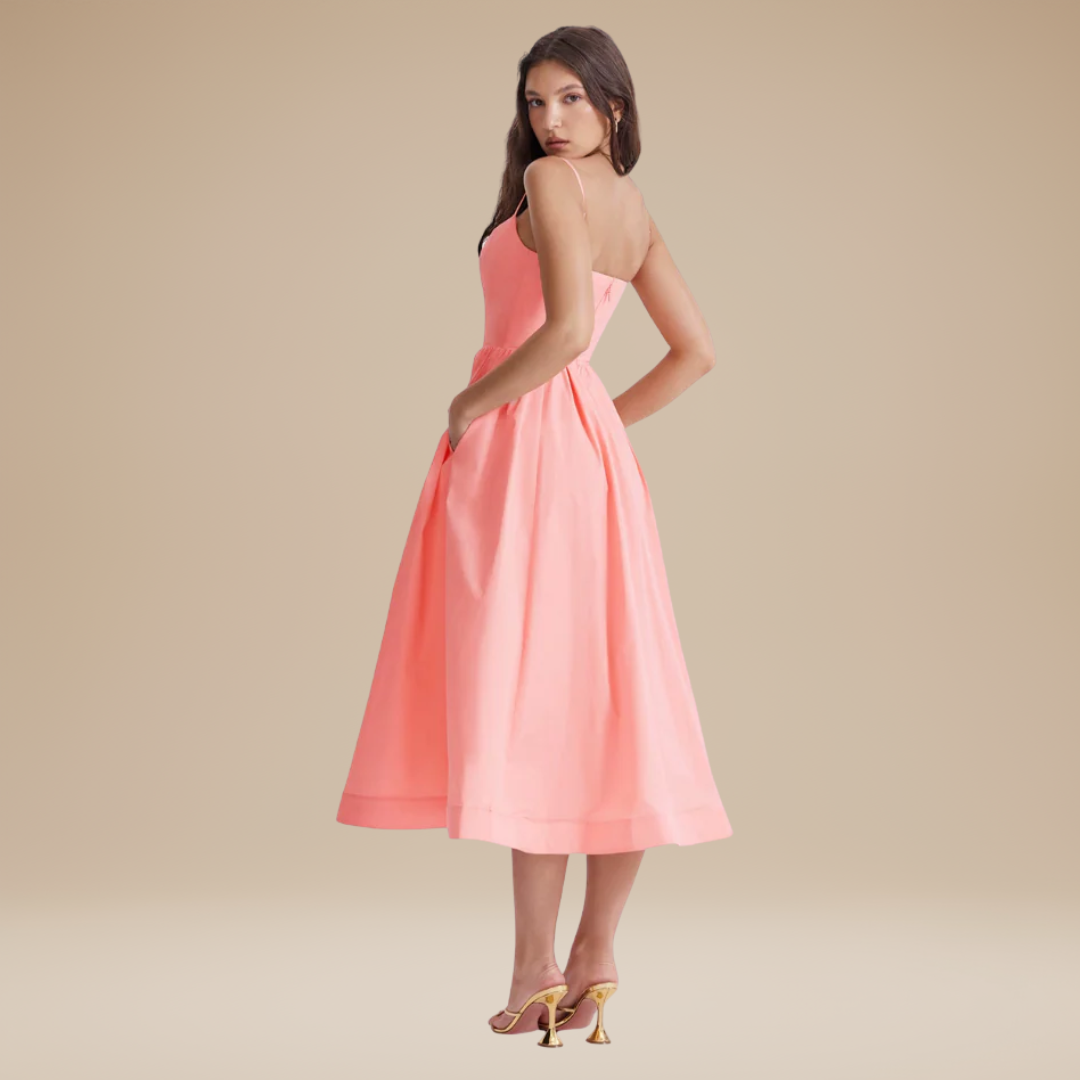 Gemma | Midi Dress with Straps