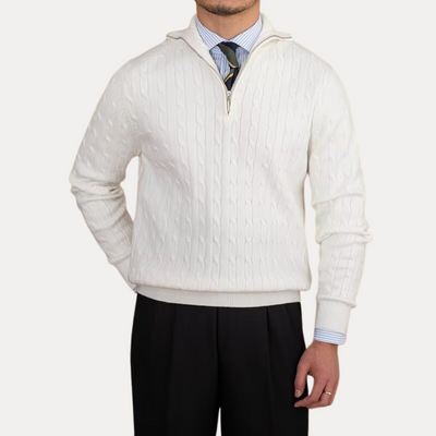 Riccardo | Maglione Uomo Treccia Elegante