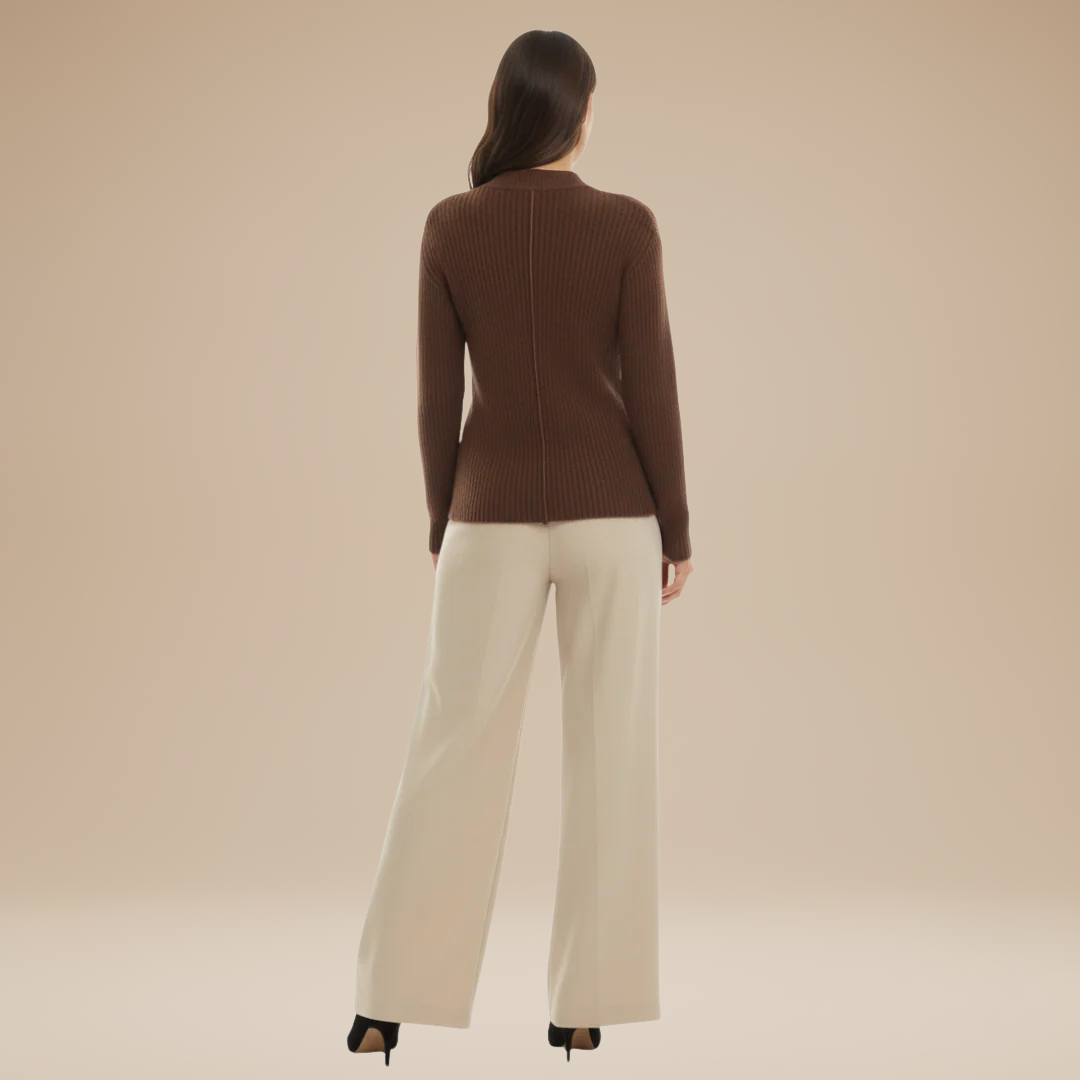 Elena | Tailored Wide-Legged Trousers