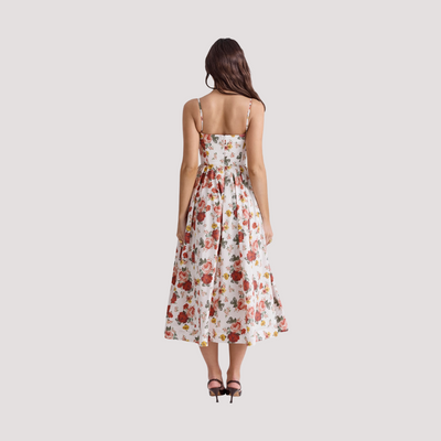 Gemma | Abito Midi con Spalline