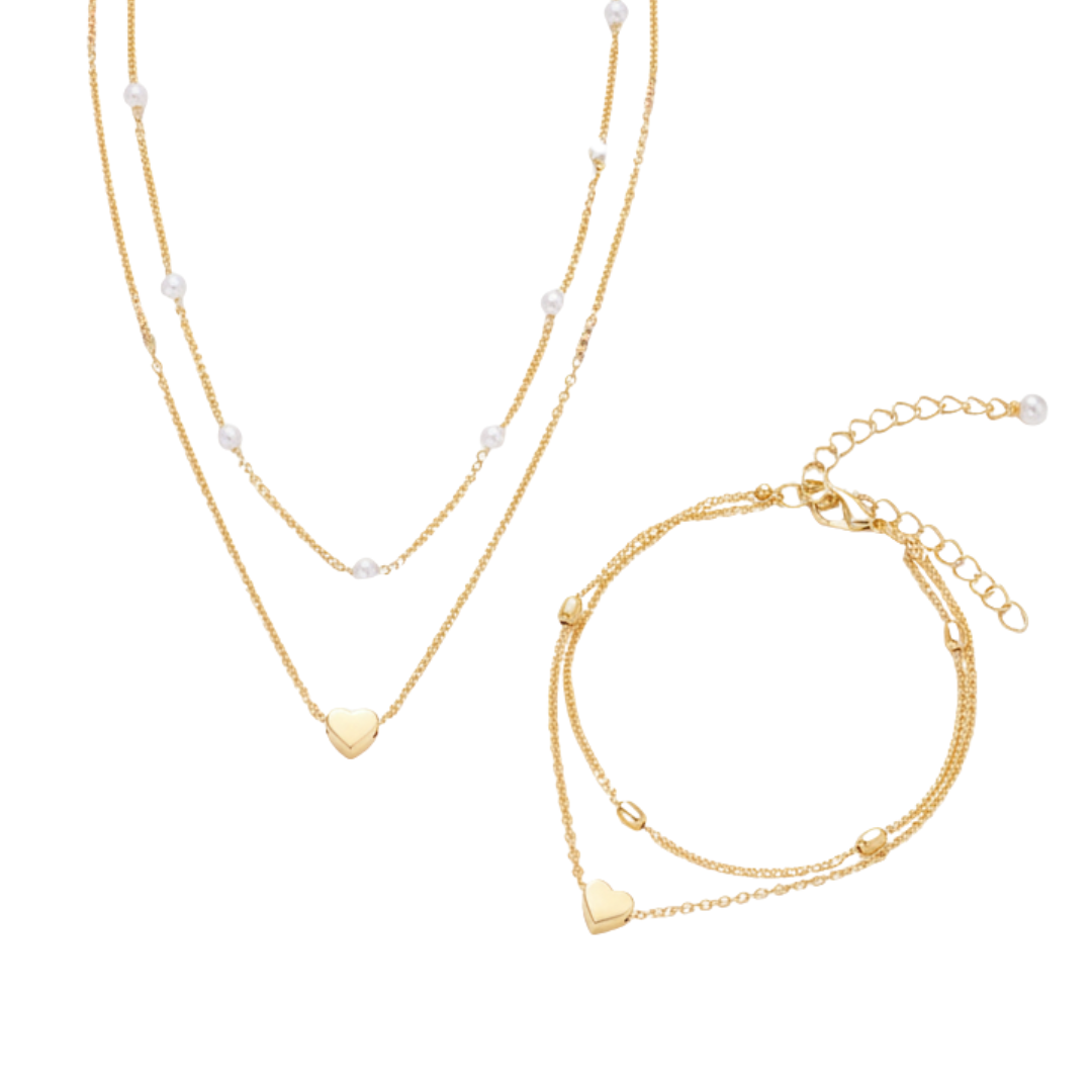 Flavia | Set Collana e Bracciale Donna Elegante e Delicato