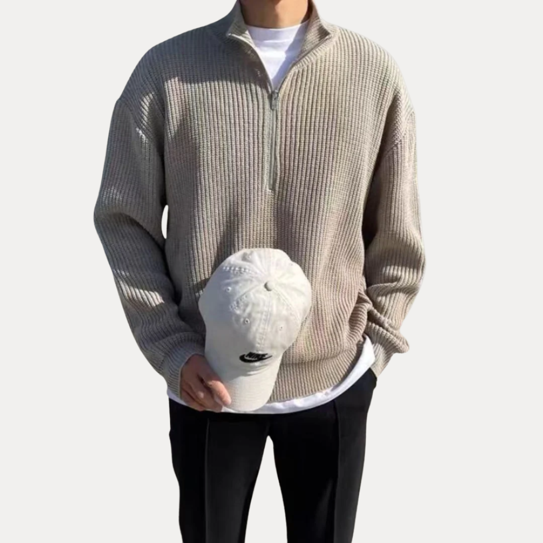 Matteo | Maglione Uomo Mezza Zip