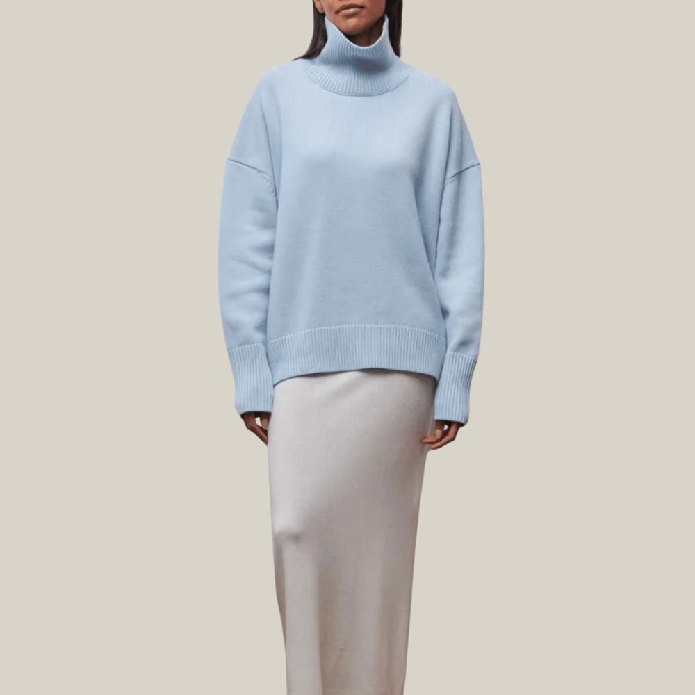 Marcella | Maglione Collo Alto Raffinato