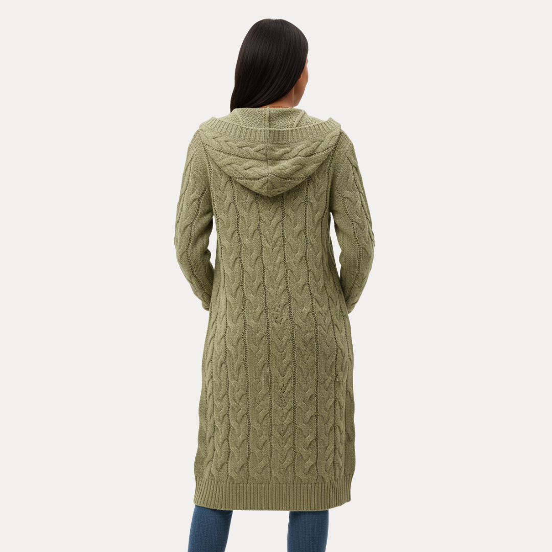 Giulia | Cardigan a Treccia Donna