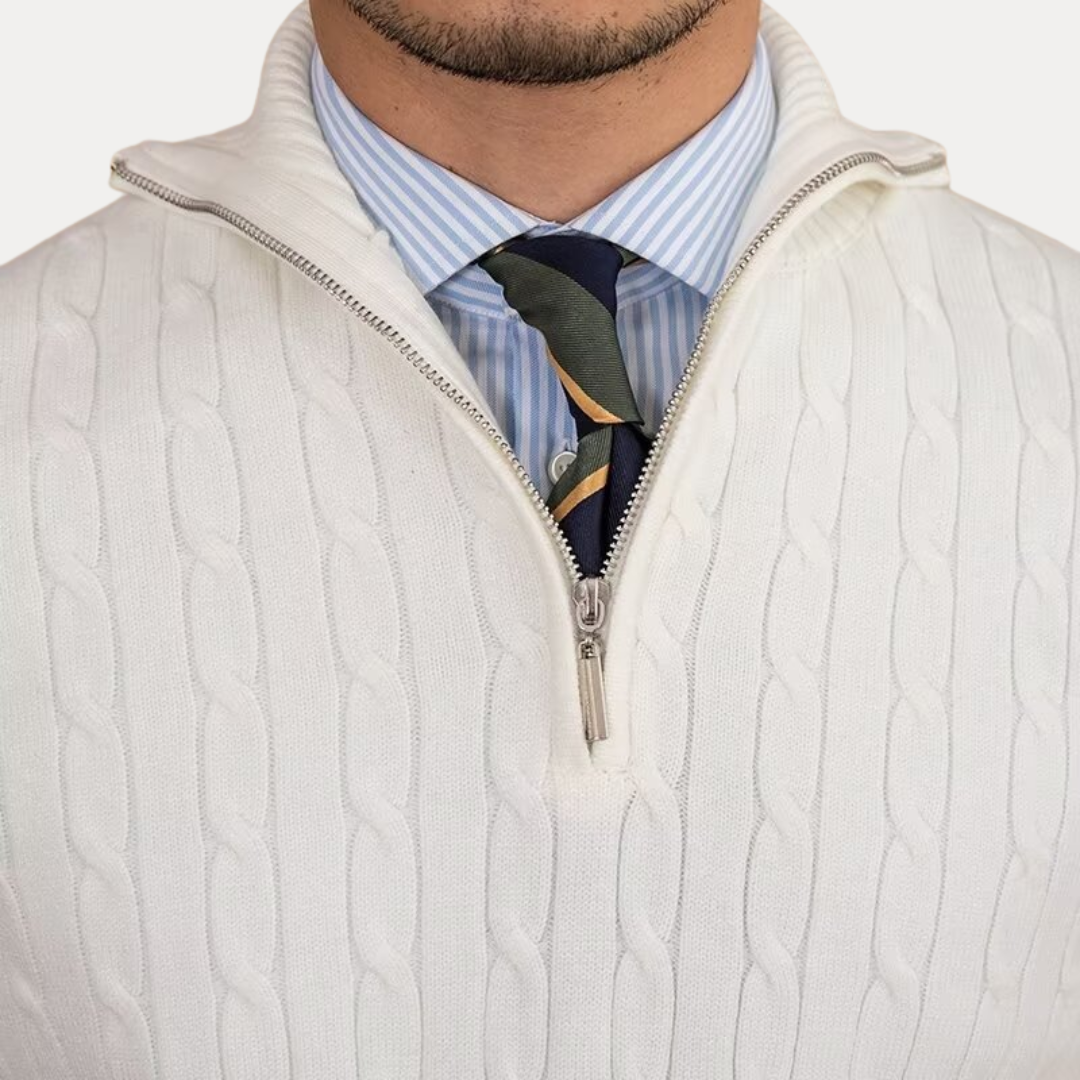 Riccardo | Maglione Uomo Treccia Elegante
