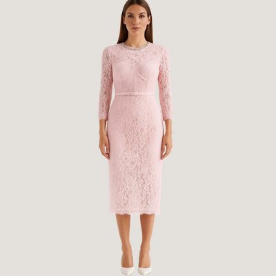 Camilla | Abito Elegante con Dettagli Preziosi