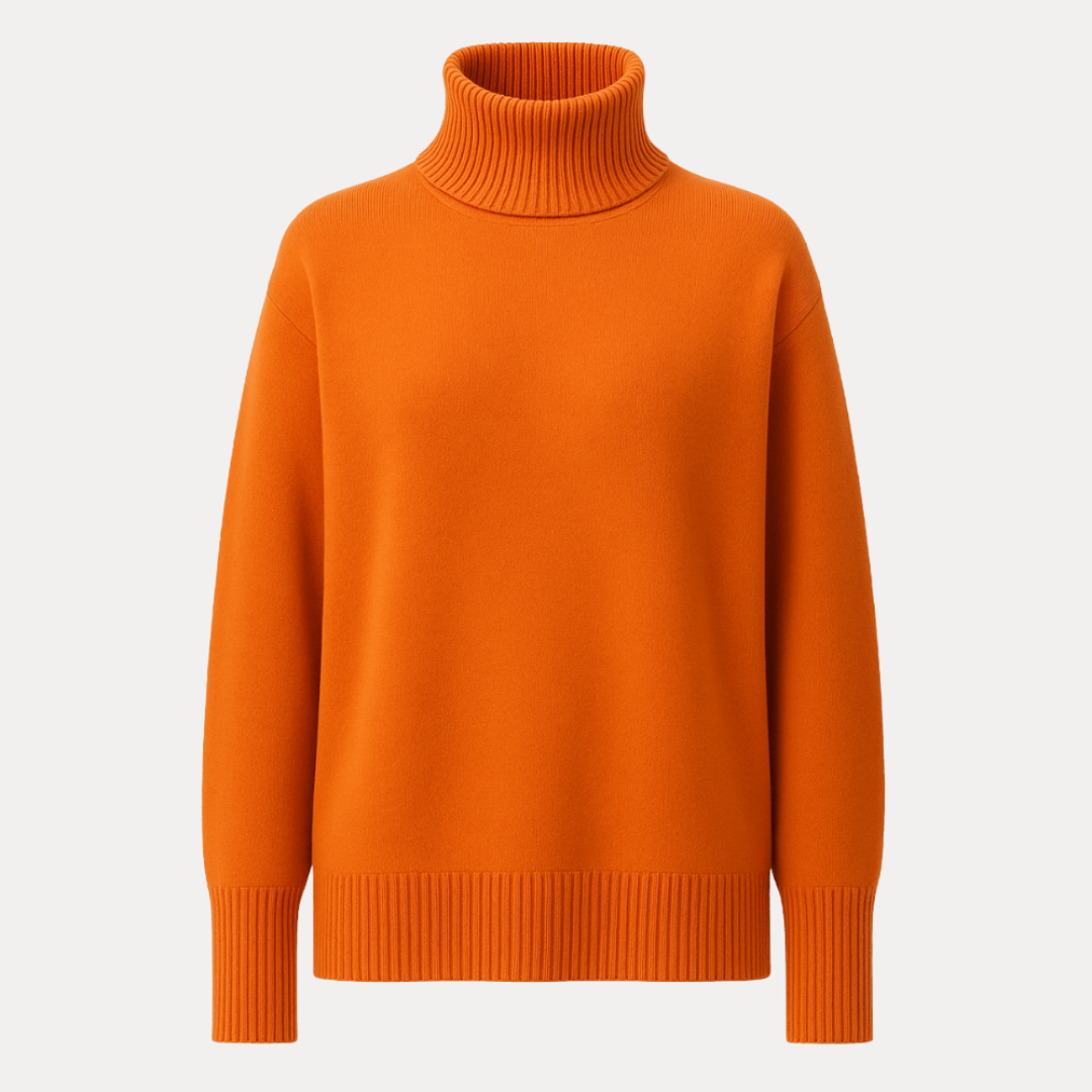 Marcella | Maglione Collo Alto Raffinato