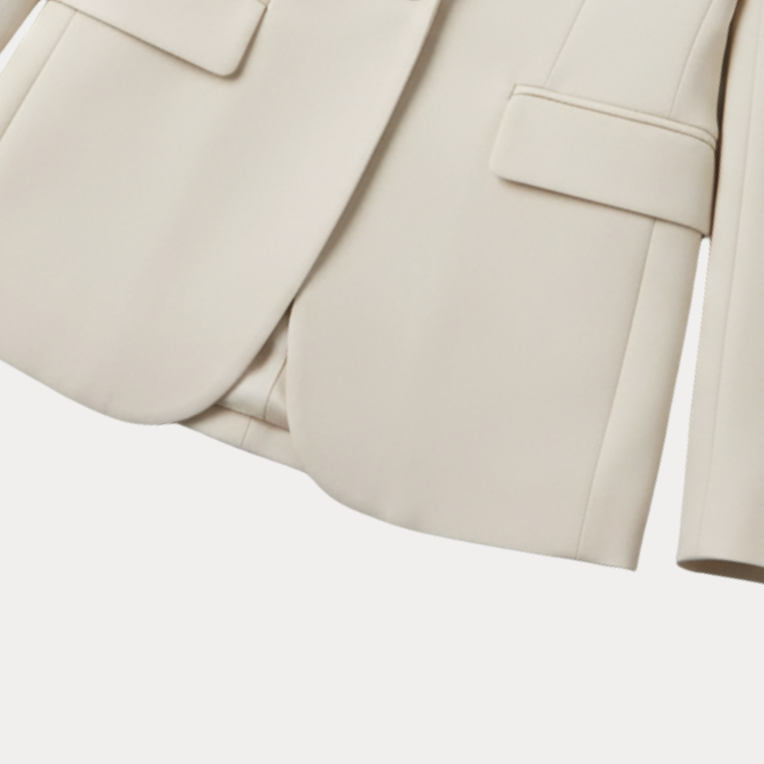 Blazer Donna Strutturato dal Design Pulito