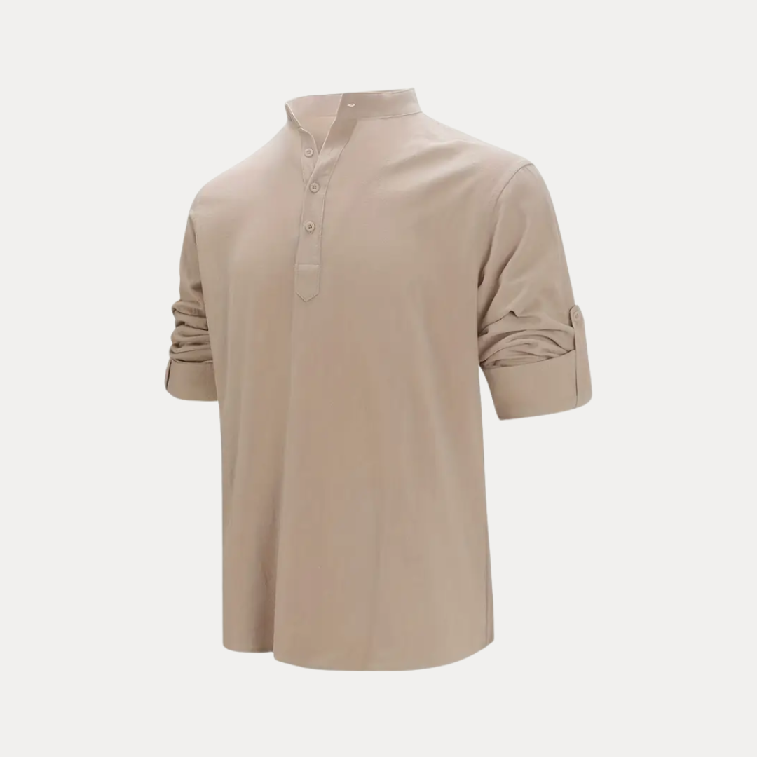 Luca | Camicia Henley da Uomo