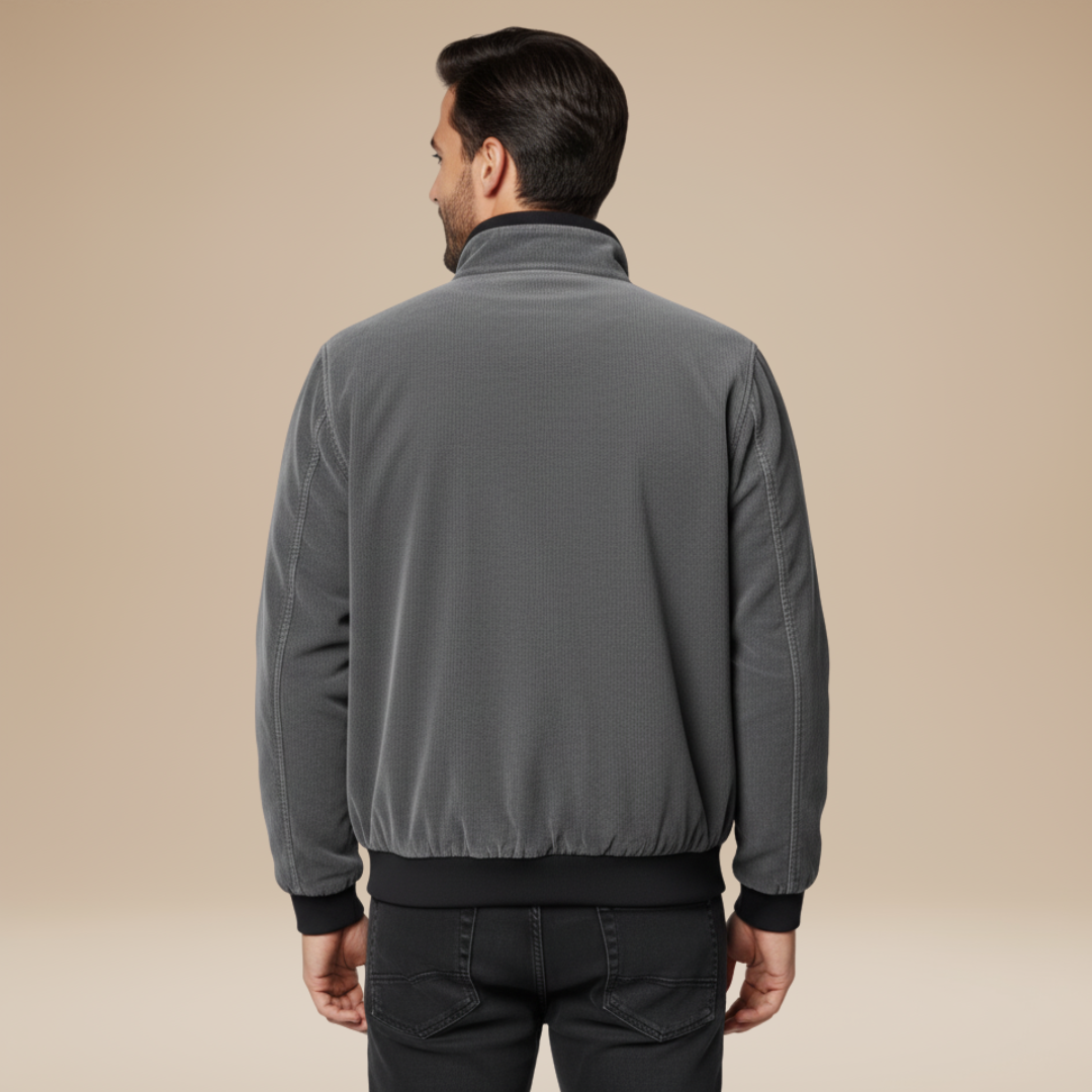 Sergio | Giacca Uomo Casual con Cerniera Frontale