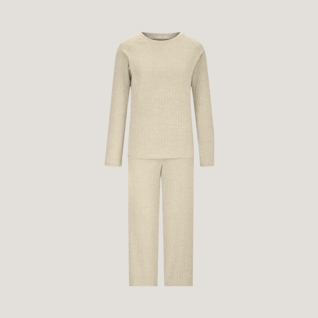 Annalisa | Completo Loungewear in Maglia a Coste
