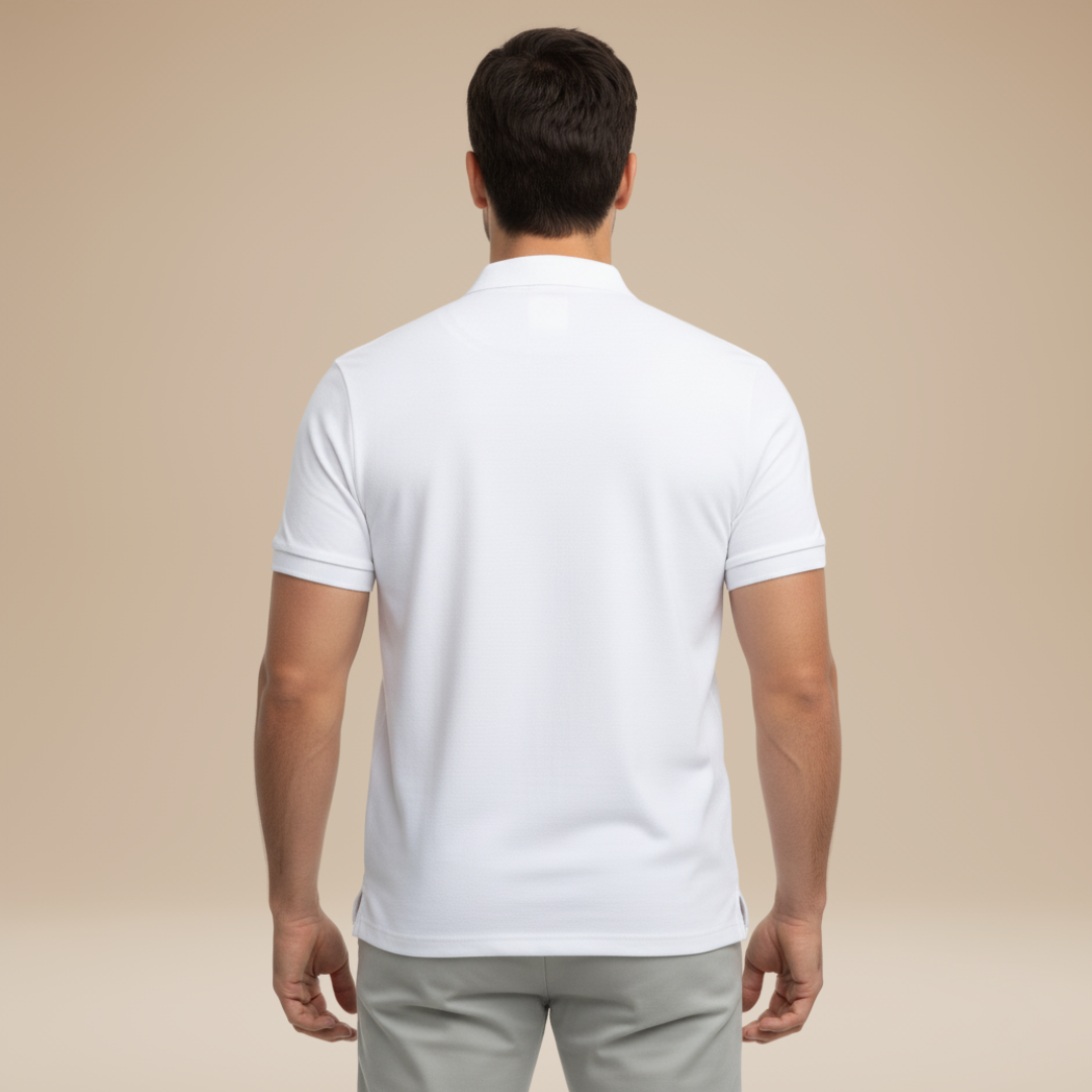 Aero | Polo Uomo con Mezza Zip Elegante