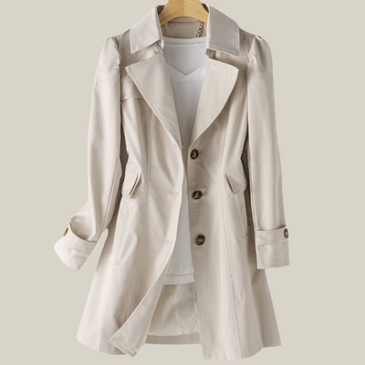 Valentina | Trench Classico con Colletto Revers
