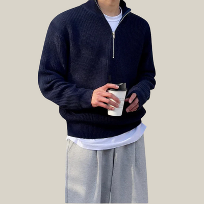 Matteo | Maglione Uomo Mezza Zip
