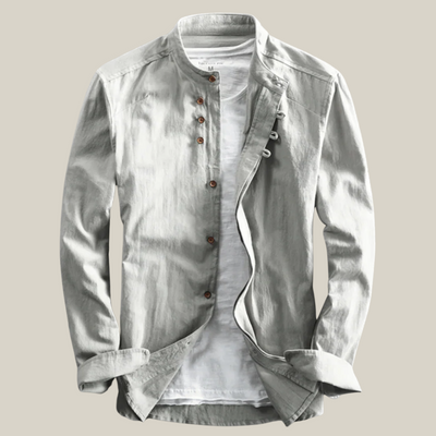 Luca | Camicia Uomo Collo Coreana