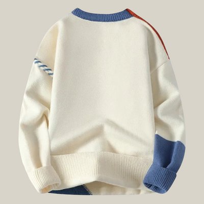 Marco | Maglione Patchwork a Trecce