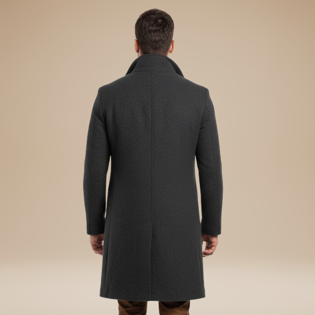 Ercole | Cappotto Lungo Uomo dal Design Deciso