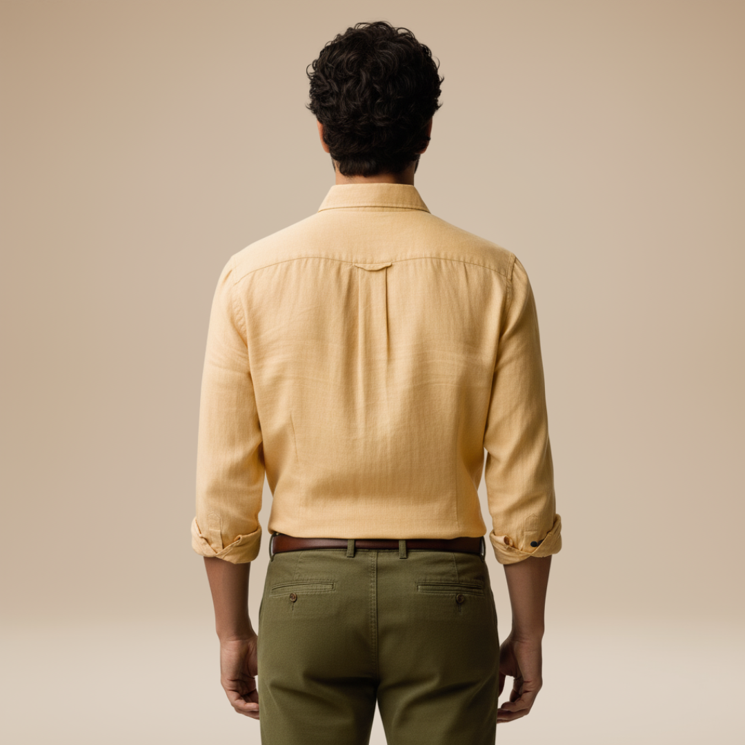 Lido | Camicia Uomo Leggera Stile Naturale e Chic