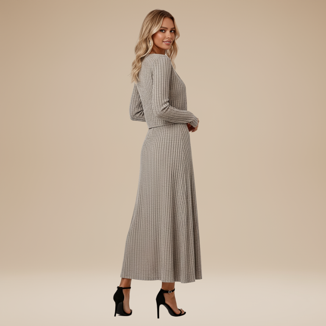 Agnola | Completo Morbido Donna a Costine Contemporaneo