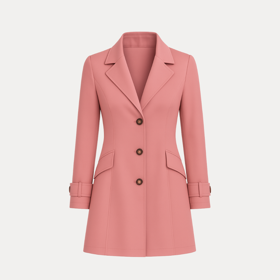 Valentina | Trench Classico con Colletto Revers