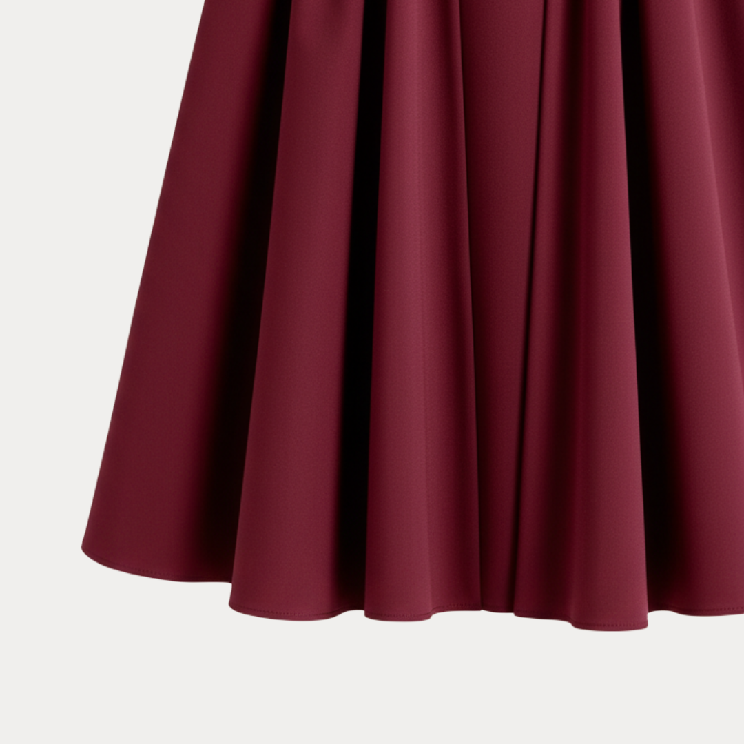 Abito Donna con Spalline Sottili e Linea Svasata