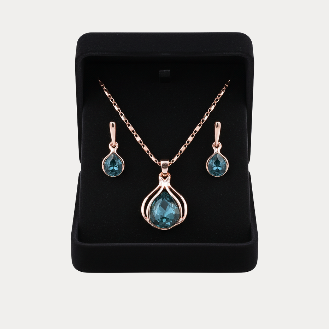Smeralda | Set Collana e Orecchini Donna Elegante e Prezioso