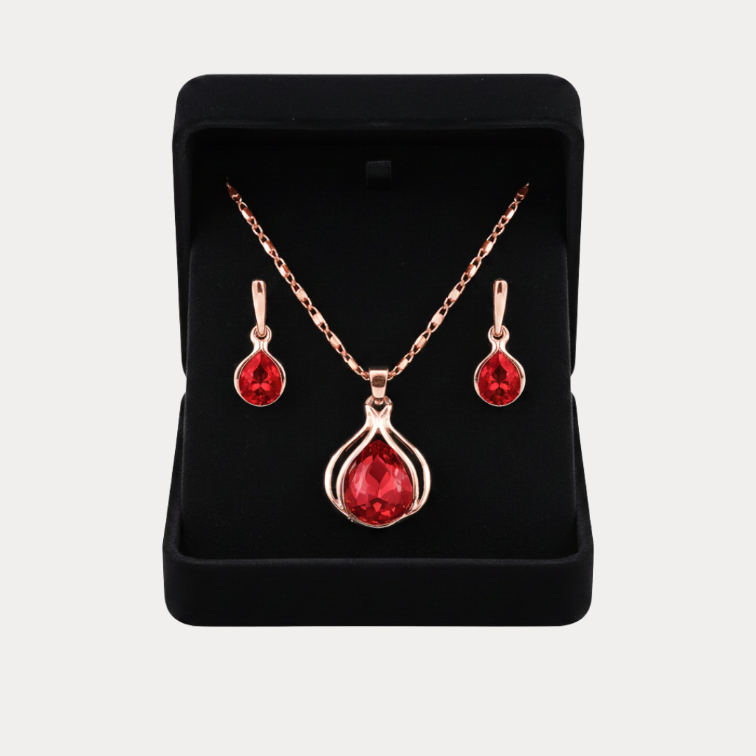 Smeralda | Set Collana e Orecchini Donna Elegante e Prezioso