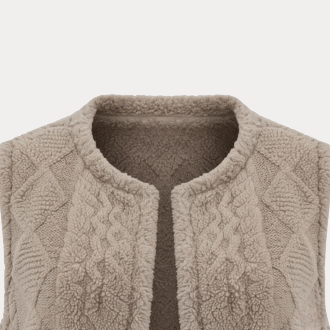 Gilet Donna Strutturato Senza Maniche