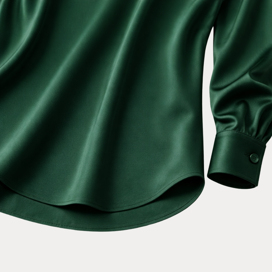 Blusa Donna Elegante con Scollo a V