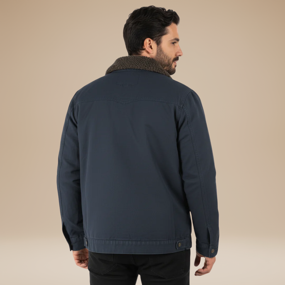 Aurelio | Men's Warm and Casual Fleece-Lined Jacket