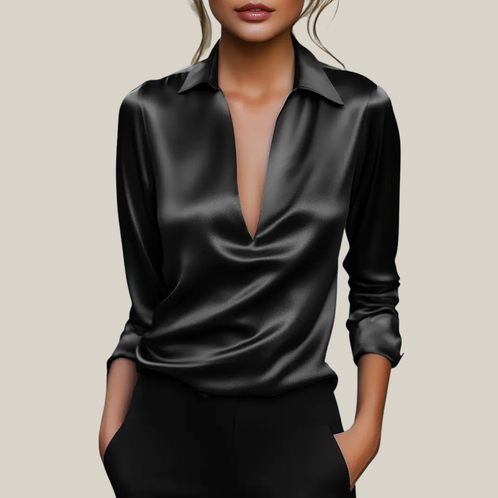 Bianca | Blusa Satinata Elegante