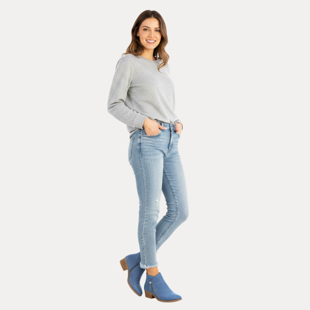 Sabrina | Stivaletti con Zip Laterale