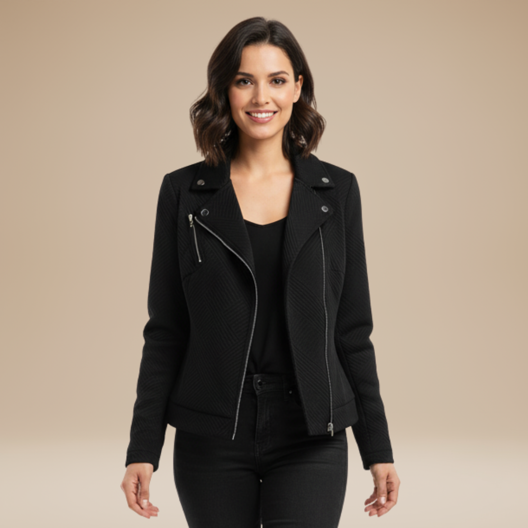 Vera | Giacca Biker Donna Stile Chic Contemporaneo