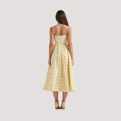 Gemma | Abito Midi con Spalline