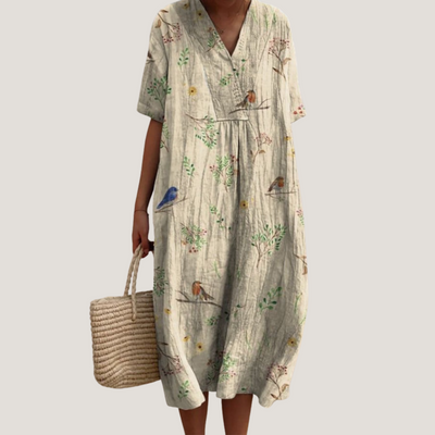 Liliana | Abito Comodo con Stile Naturale