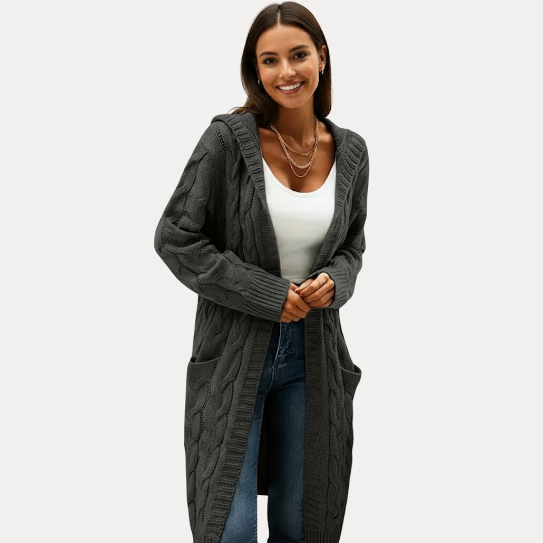 Giulia | Cardigan a Treccia Donna
