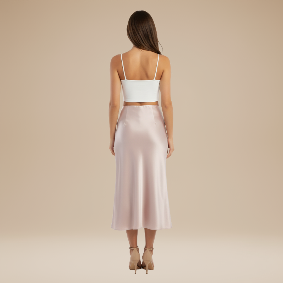 Adelina | Elegant Silky Skirt