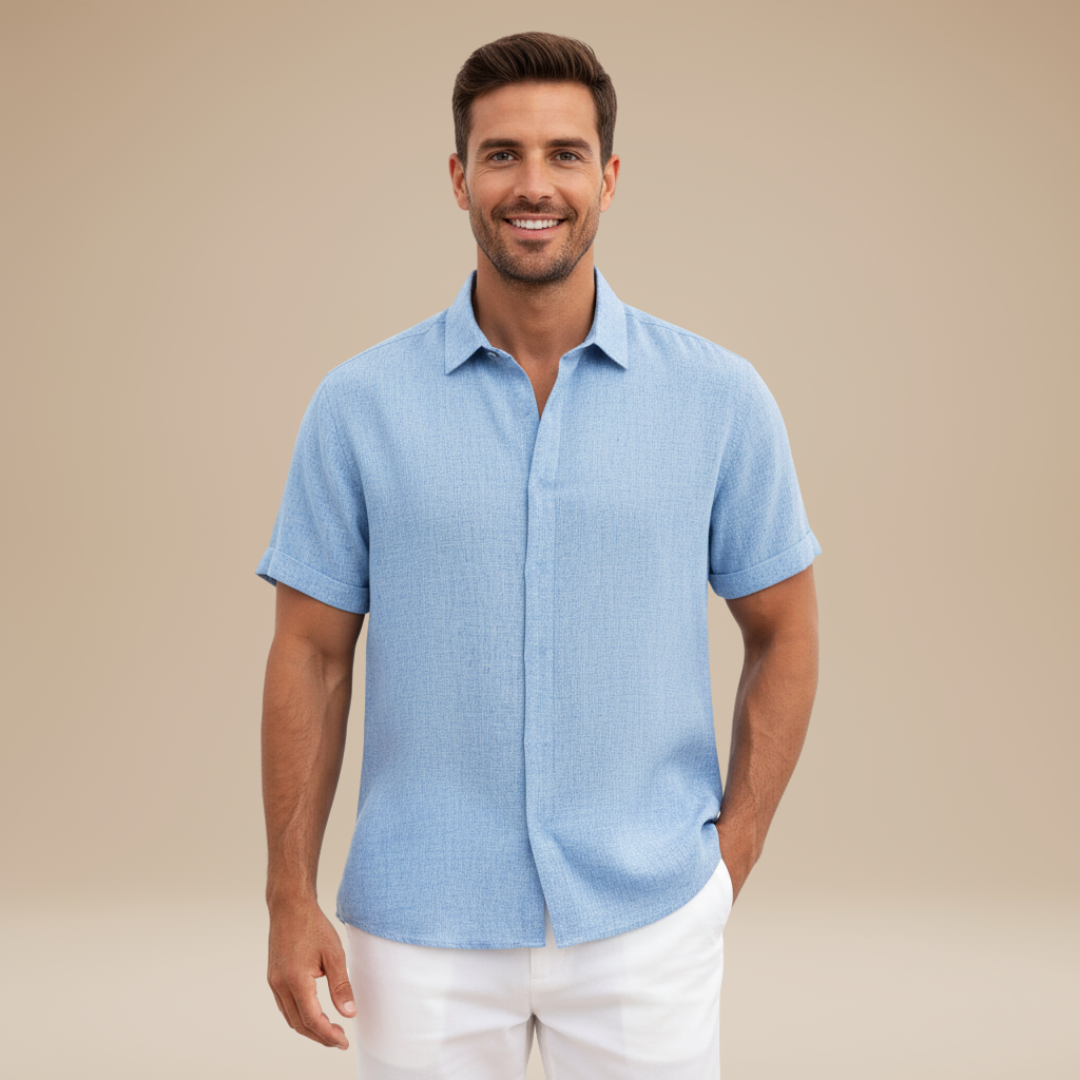 Romeo | Camicia Uomo Elegante Stile Pulito e Moderno