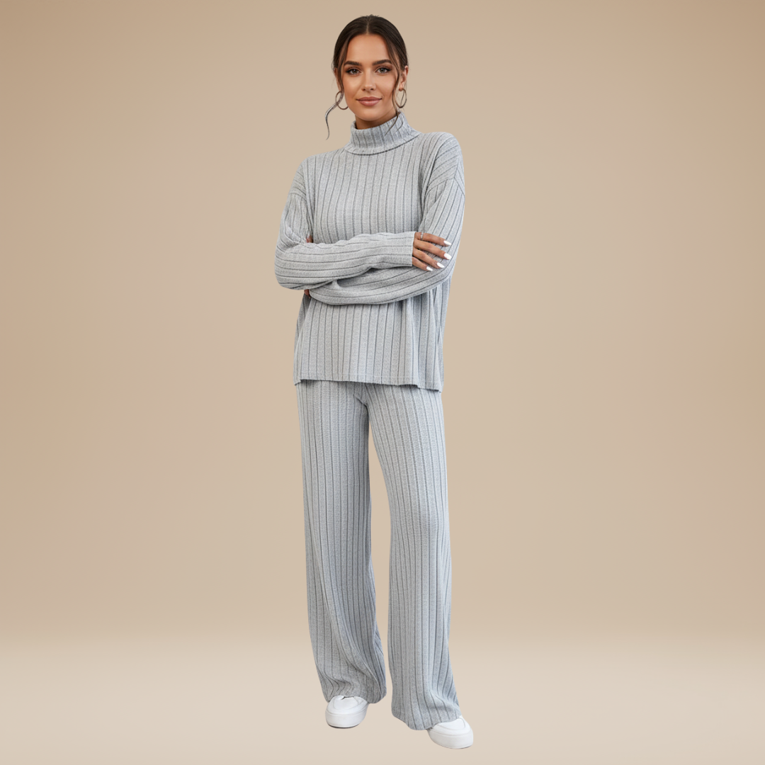 Marta | Completo Donna a Coste Elegante e Morbido