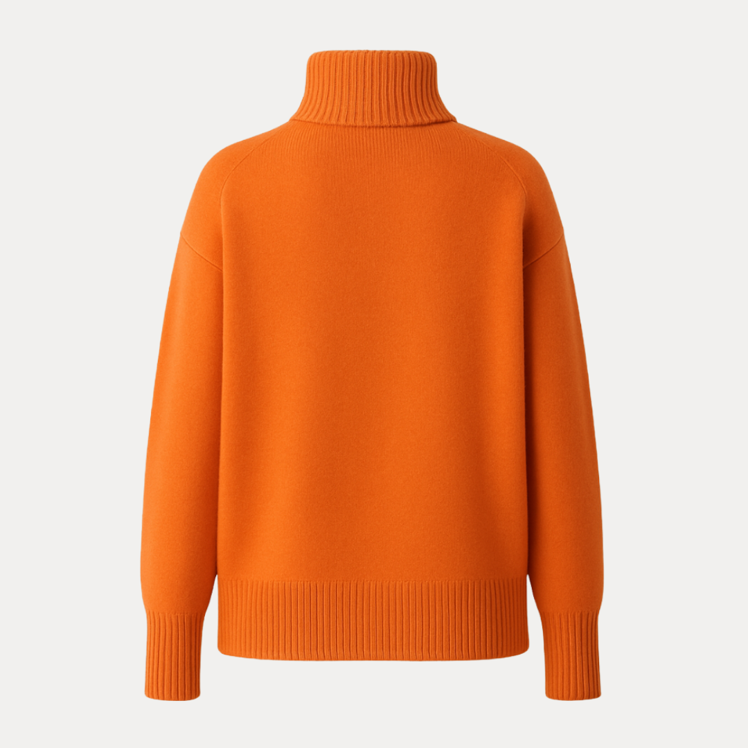 Marcella | Maglione Collo Alto Raffinato
