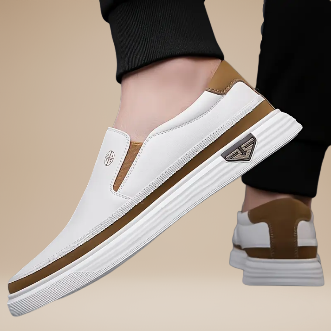 Orion | Mocassini Uomo Slip-On Bicolore Eleganti e Moderni