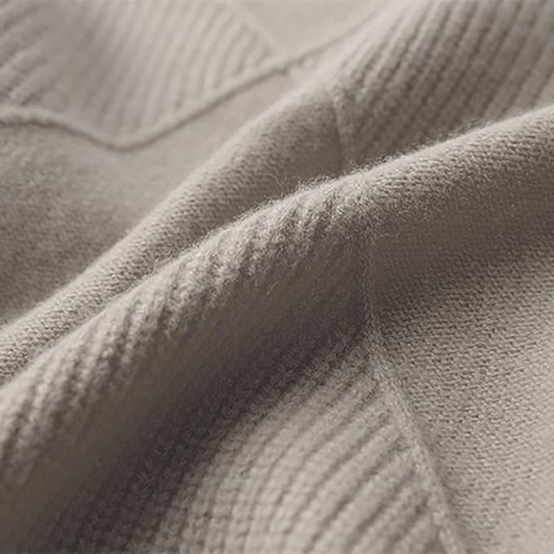 Beatrice | Maglione a Collo Alto con Rilievi
