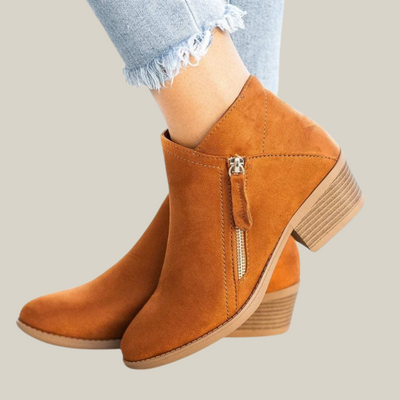 Sabrina | Stivaletti con Zip Laterale