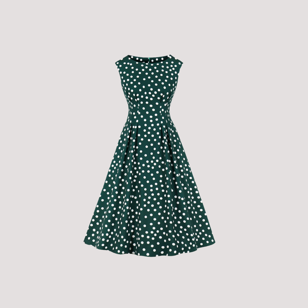 Jacinta | Abito Midi a Pois