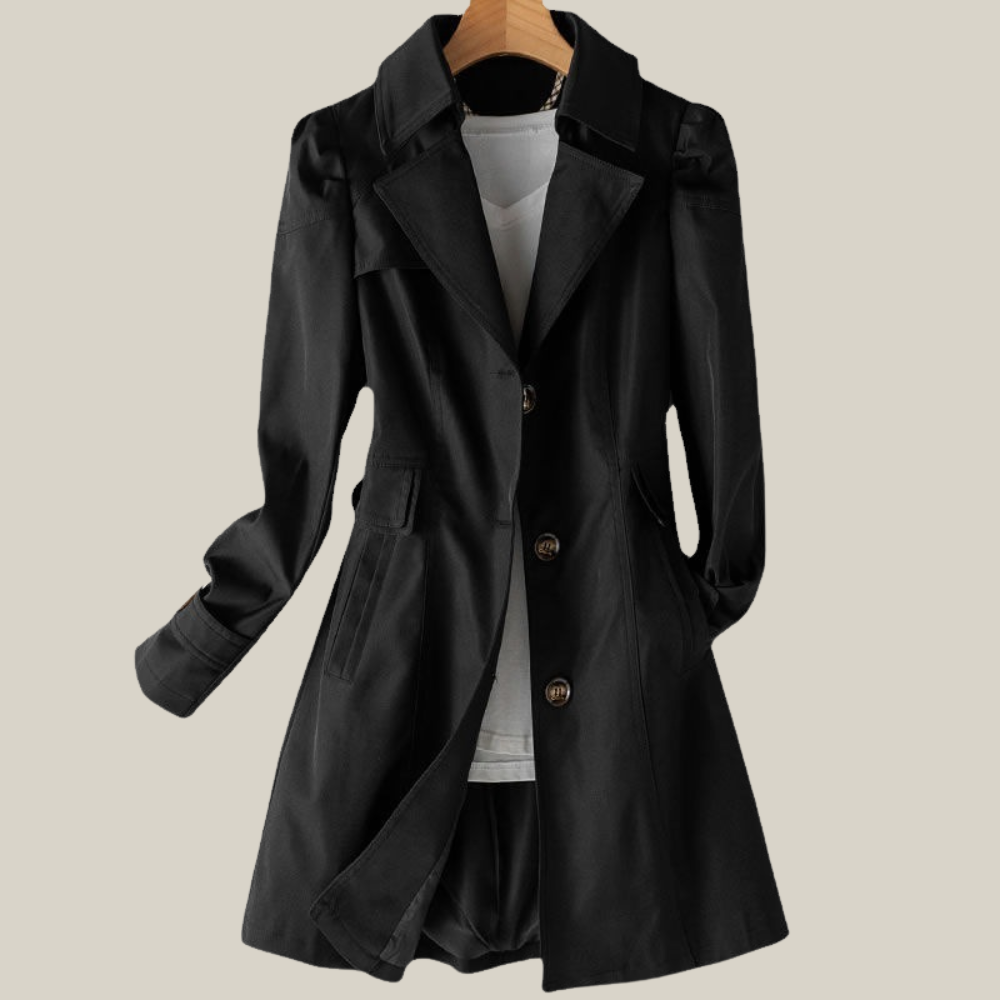 Valentina | Trench Classico con Colletto Revers
