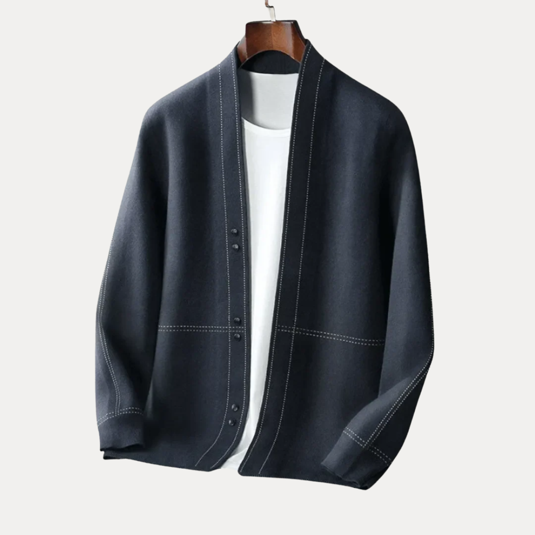 Giuliano | Cardigan Uomo Maglia Fine