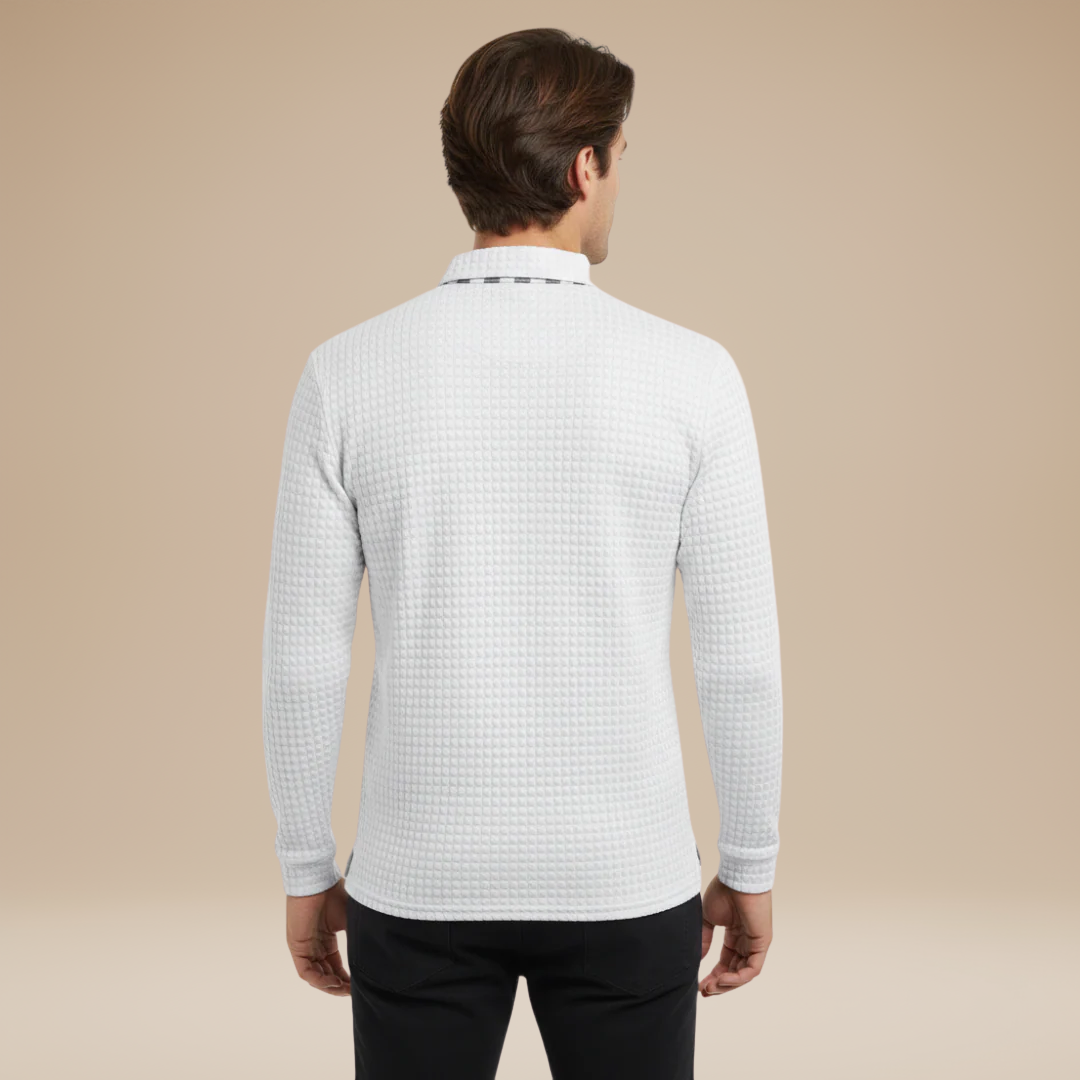 Enrico | Long-Sleeved Polo Shirt