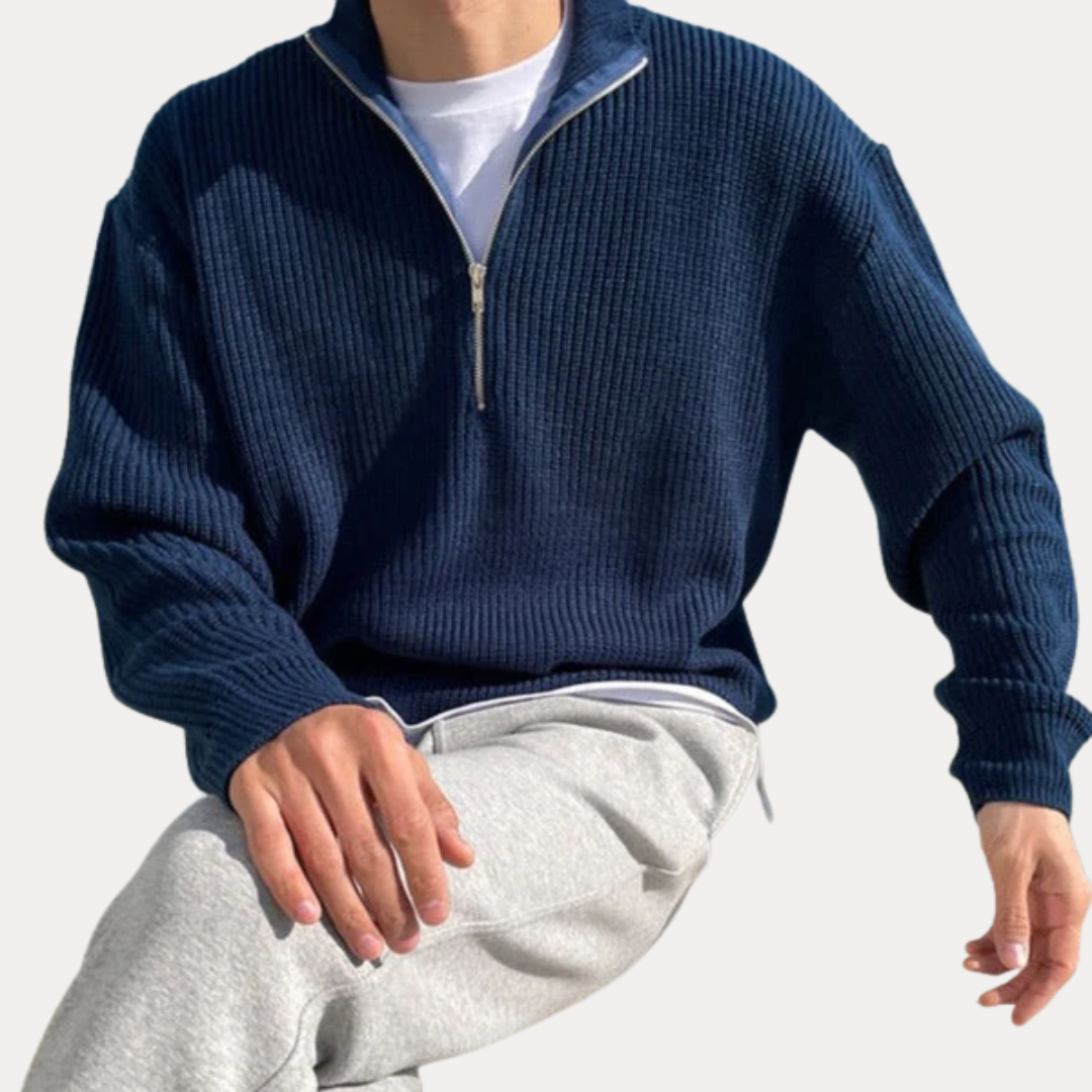Matteo | Maglione Uomo Mezza Zip