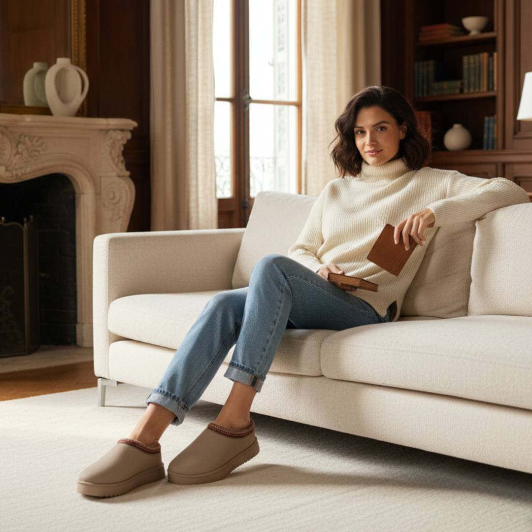 Pantofole Donna Invernali con Interno Foderato